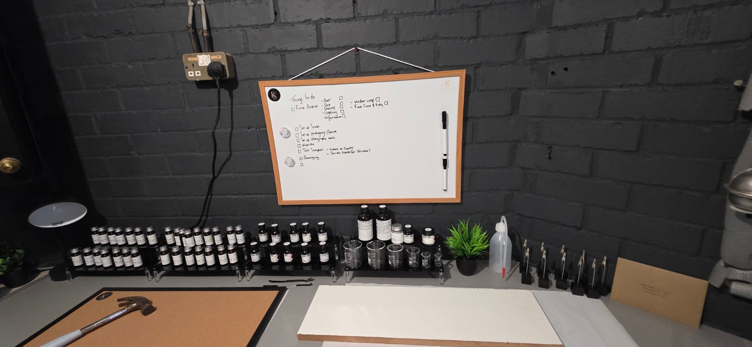 The real Echo & Sin development workbench inside The Archive